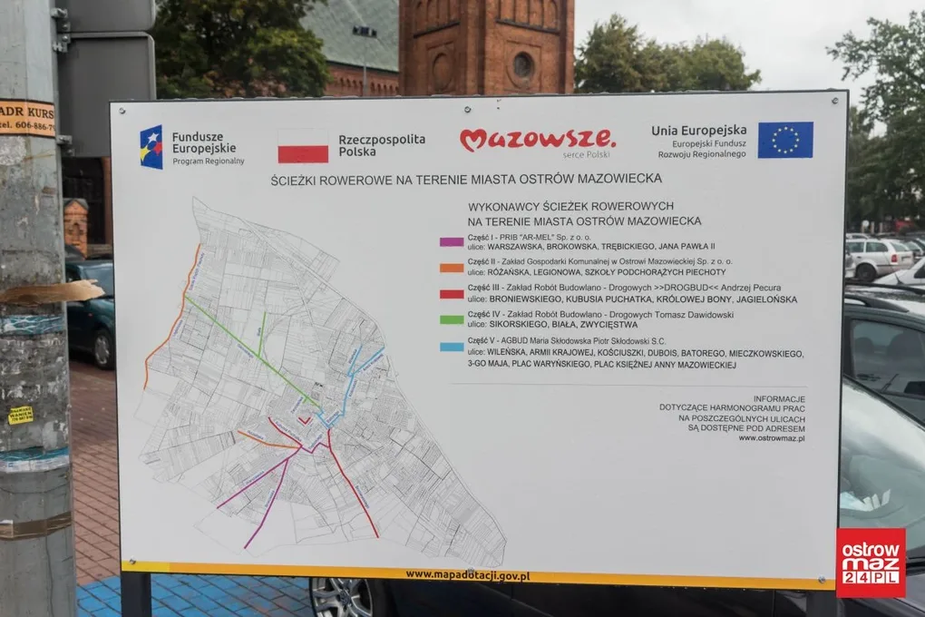 Powstają ścieżki pieszo-rowerowe (zdjęcia)