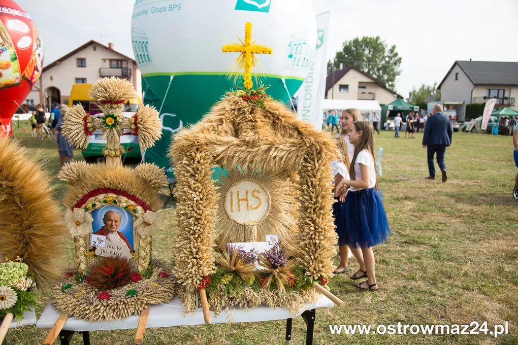 Święto plonów w gminie Ostrów Mazowiecka (zdjęcia, wideo)