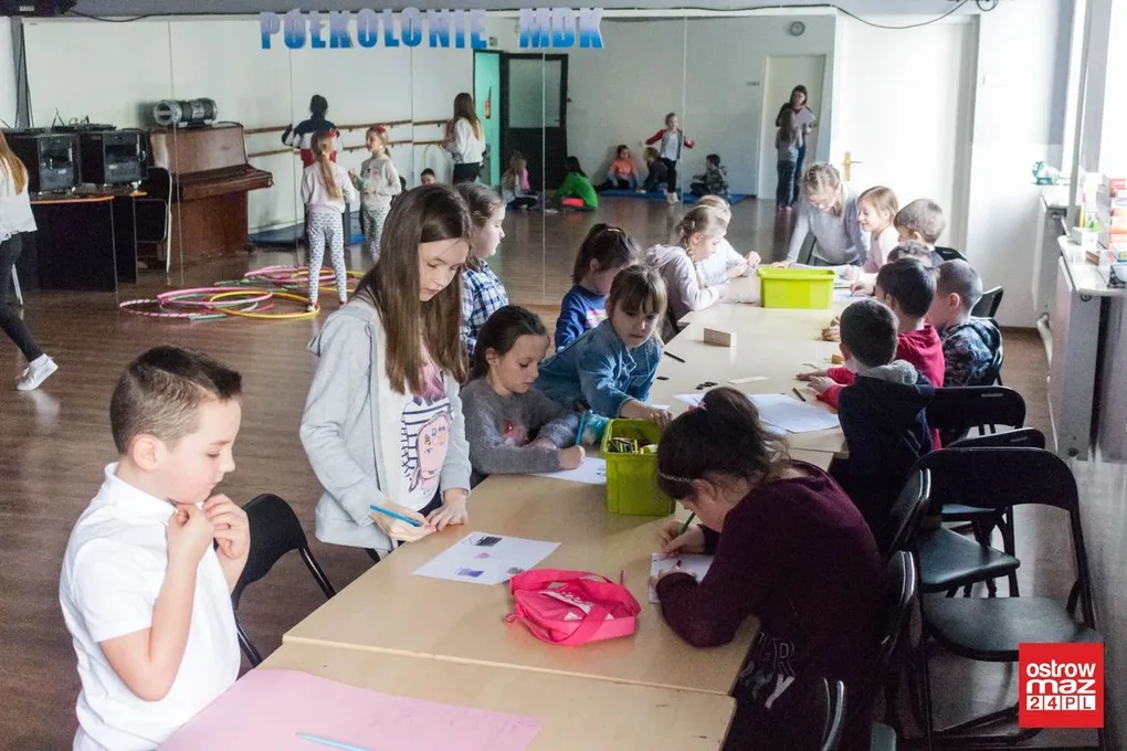 Półkolonie w ostrowskim domu kultury (zdjęcia)