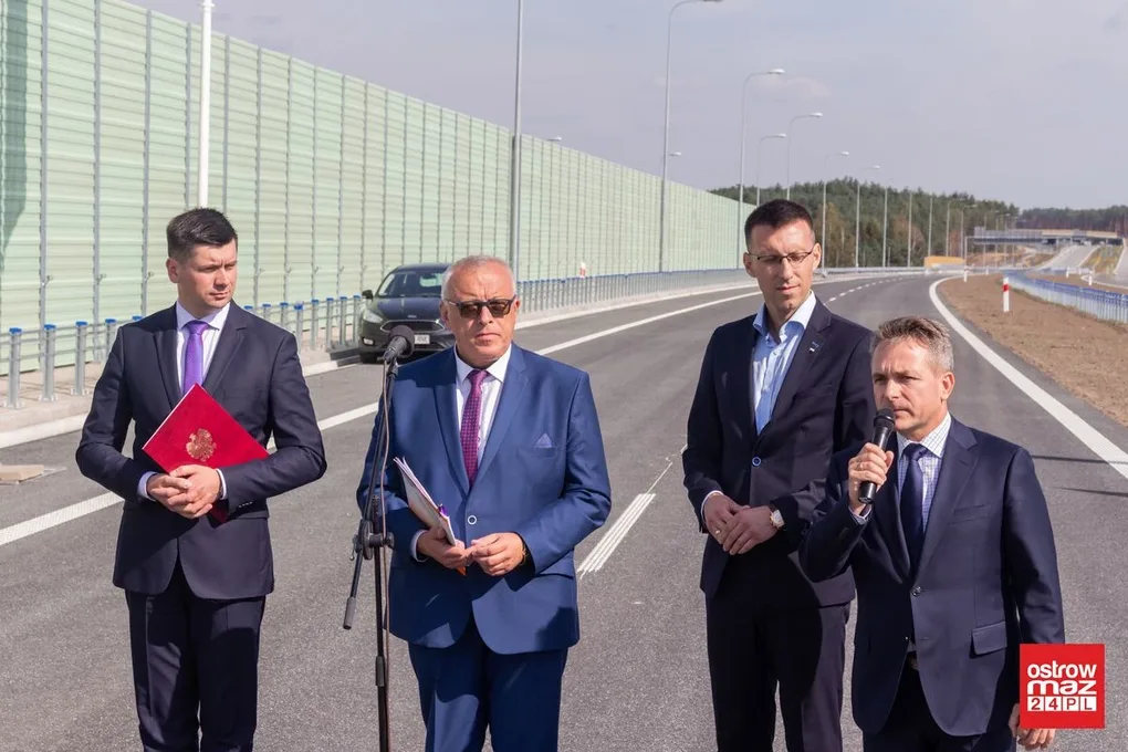 S8: odcinek Ostrów Mazowiecka - Poręba oficjalnie oddany do użytku (zdjęcia, wideo)