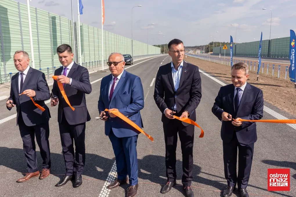 S8: odcinek Ostrów Mazowiecka - Poręba oficjalnie oddany do użytku (zdjęcia, wideo)