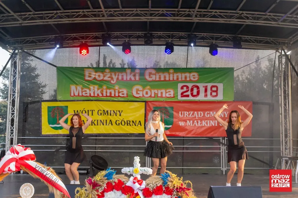 Dożynki gminne w Małkini Górnej (zdjęcia, wideo)
