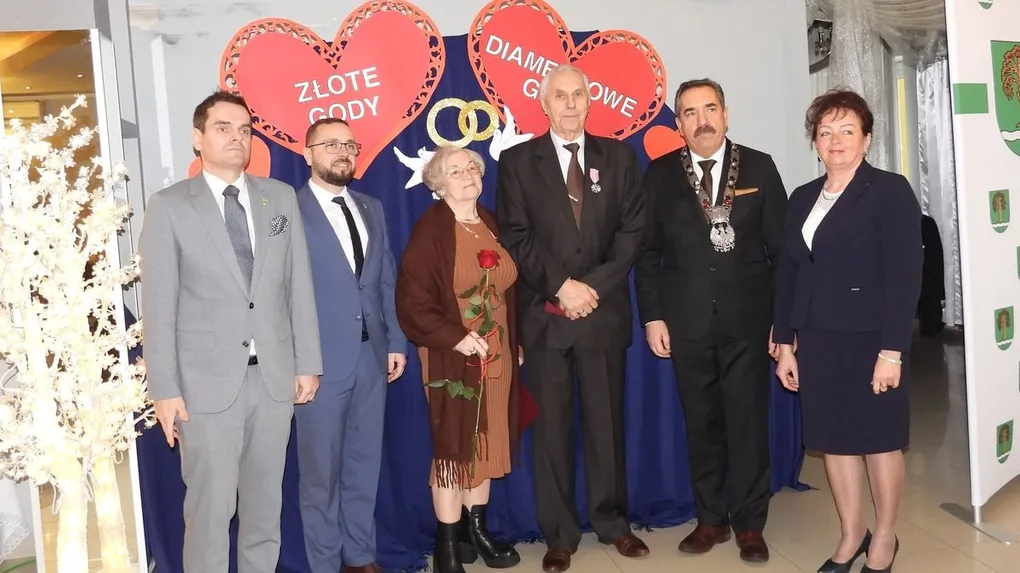 Złote i diamentowe gody w gminie Małkinia Górna (zdjęcia, wideo)