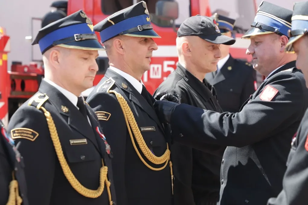 Uroczystość z okazji Powiatowych Obchodów Dnia Strażaka w Ostrowi Mazowieckiej (zdjęcia)