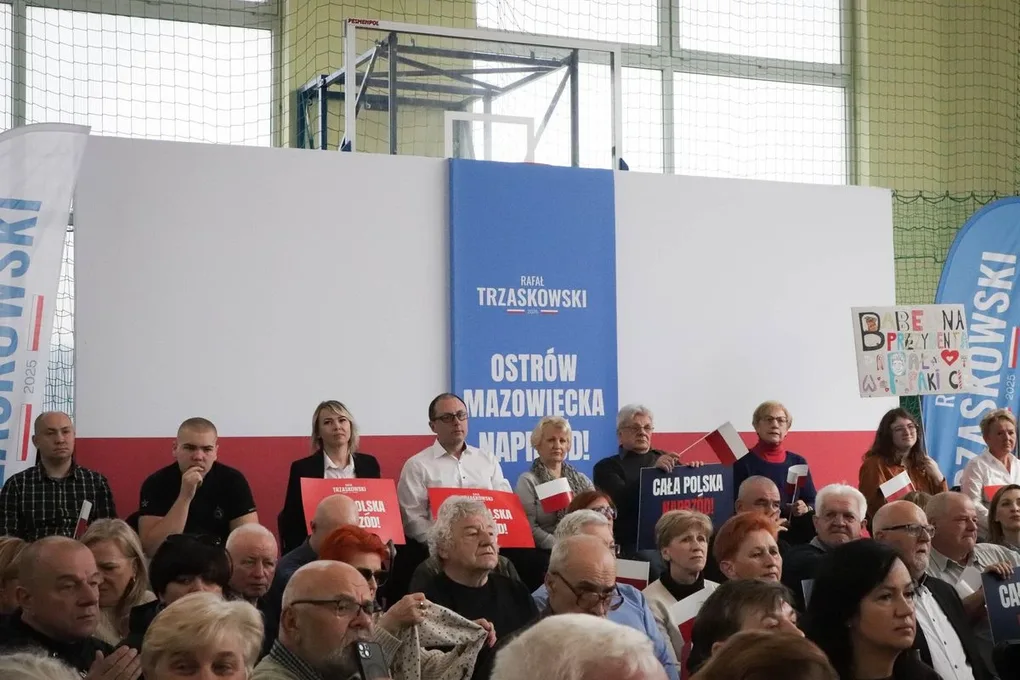 Spotkanie z Rafałem Trzaskowskim. Mocna deklaracja burmistrza: "Pójdziemy za tobą w ogień" (zdjęcia, wideo)