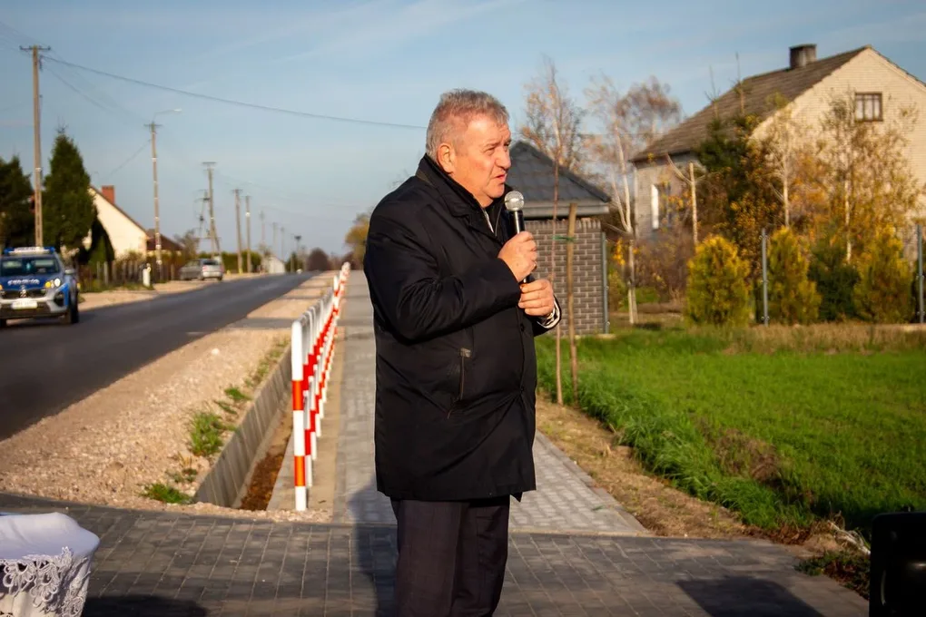 Uroczyste otwarcie drogi powiatowej Brok - Stare Kaczkowo (zdjęcia, wideo)