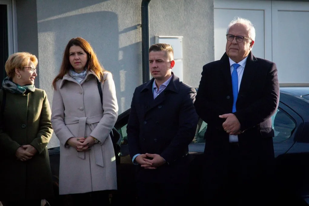 Uroczyste otwarcie drogi powiatowej Brok - Stare Kaczkowo (zdjęcia, wideo)