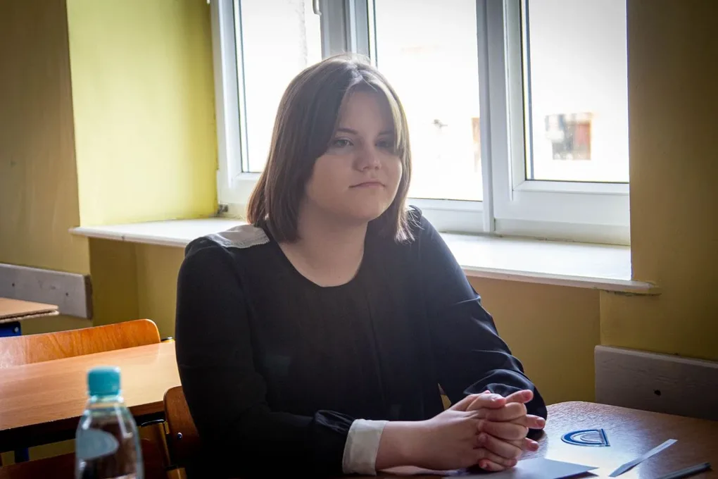 Egzamin ósmoklasisty w Szkole Podstawowej nr 2. Uczniowie mierzą się z matematyką (zdjęcia)