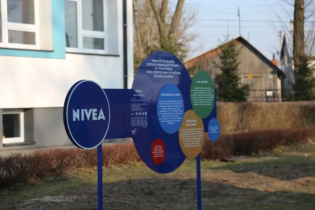Już niedługo "Podwórko NIVEA" przy SP nr 4 zostanie otwarte! (zdjęcia)
