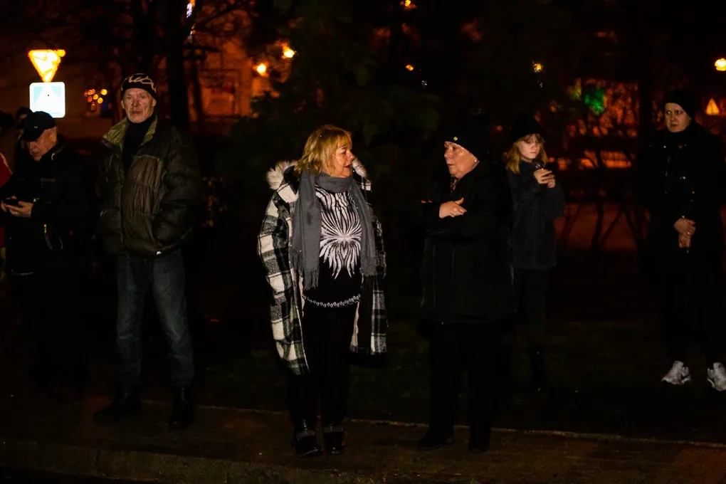 Mieszkańcy Ostrowi Mazowieckiej przywitali Nowy Rok (zdjęcia)