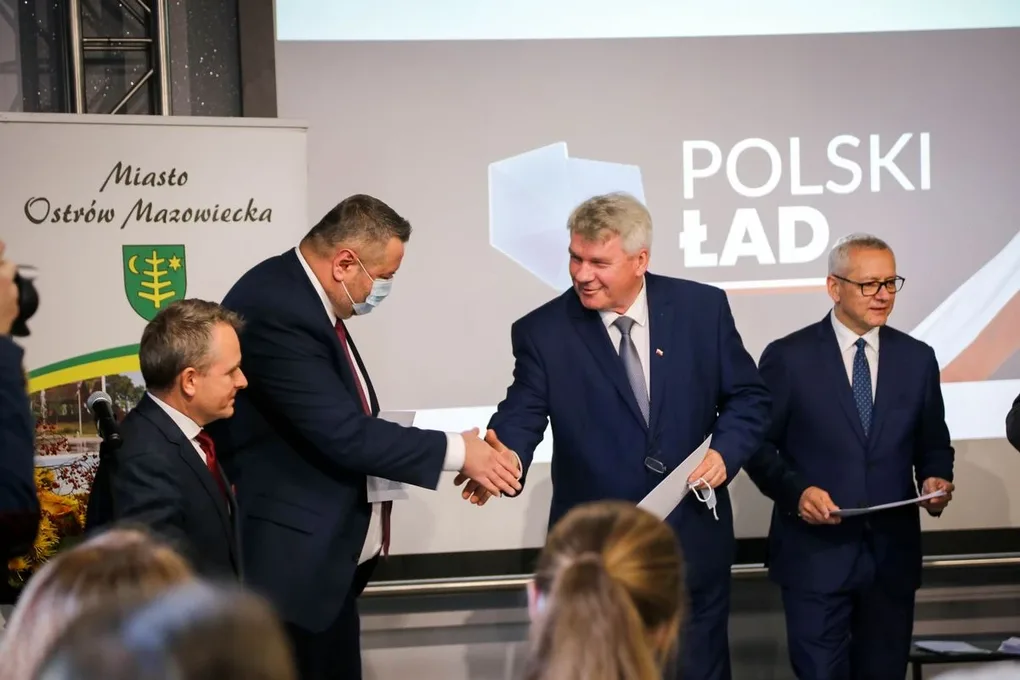 Miasto Ostrów Mazowiecka otrzymało 30 mln. złotych z Rządowego Funduszu Polski Ład (zdjęcia)