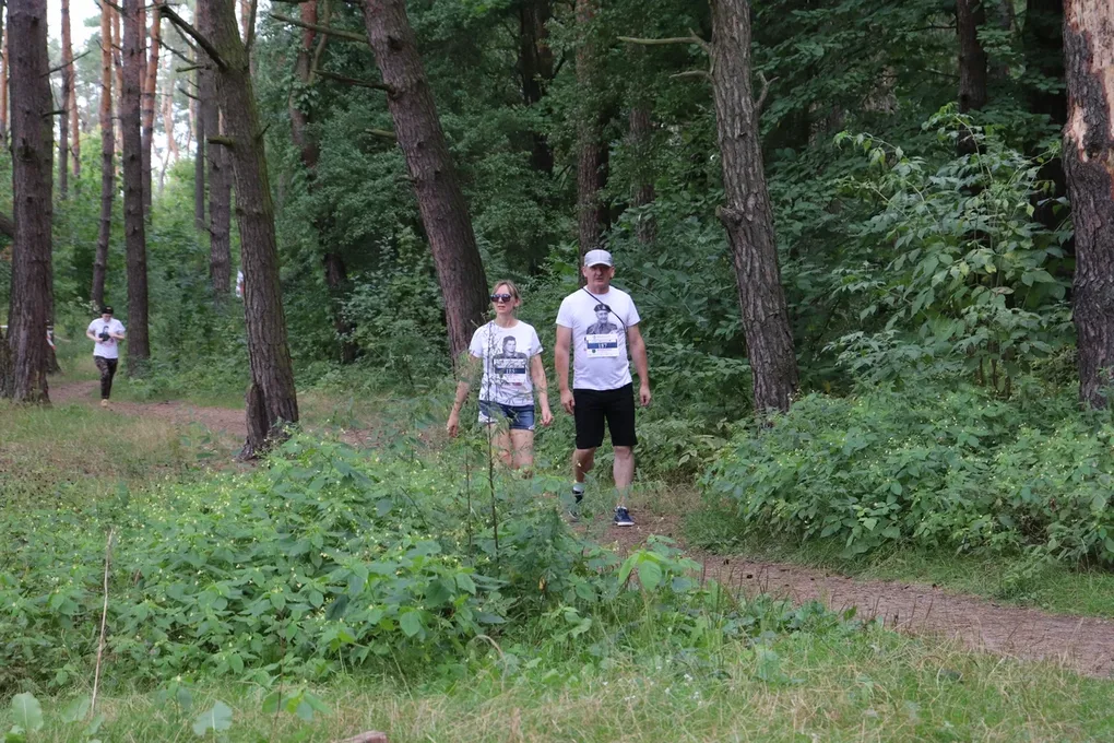 Pobiegli w IX edycji biegu "Tropem Wilczym" w Małkini Górnej (zdjęcia)