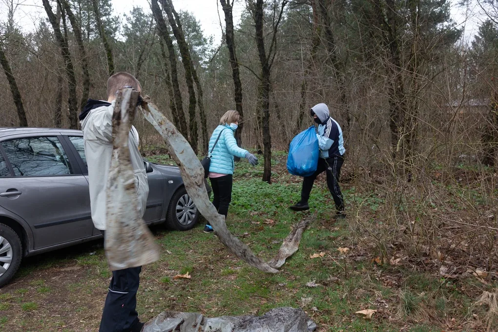 Plogging w Komorowie (zdjęcia)