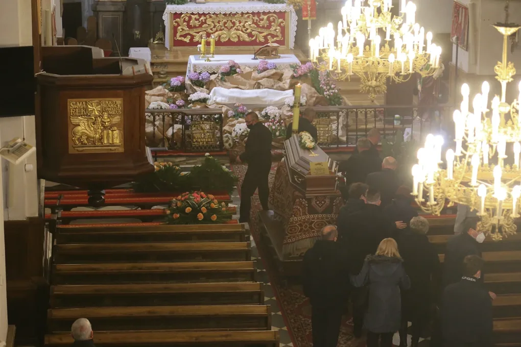 Ceremonia pogrzebowa Witolda Zadrogi (zdjęcia)