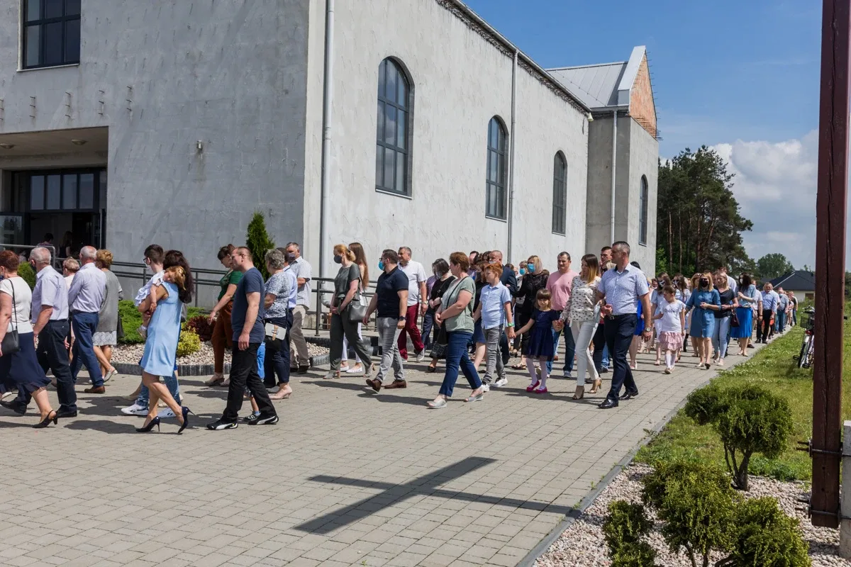 Procesje Bożego Ciała przeszły ulicami miasta (zdjęcia, wideo)