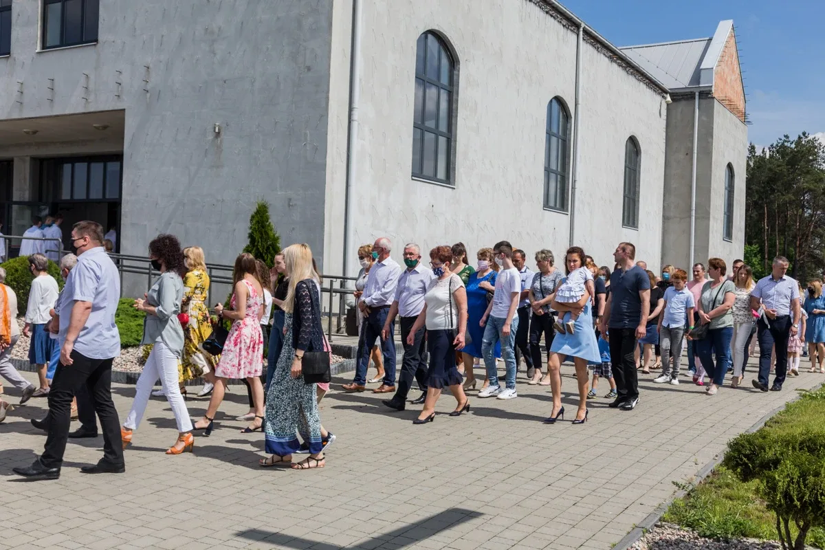 Procesje Bożego Ciała przeszły ulicami miasta (zdjęcia, wideo)