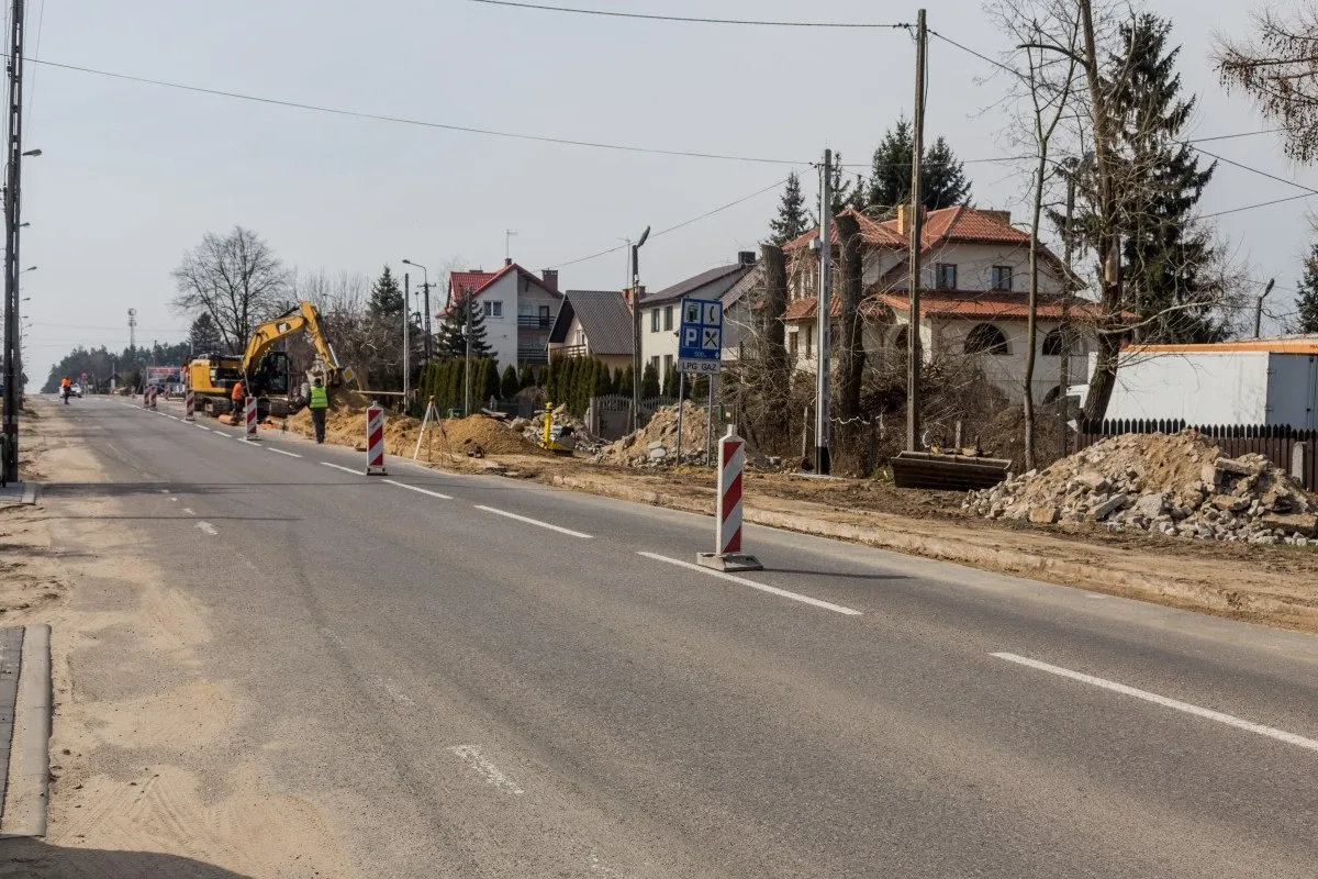 Budowa ciągów pieszo-rowerowych (zdjęcia)