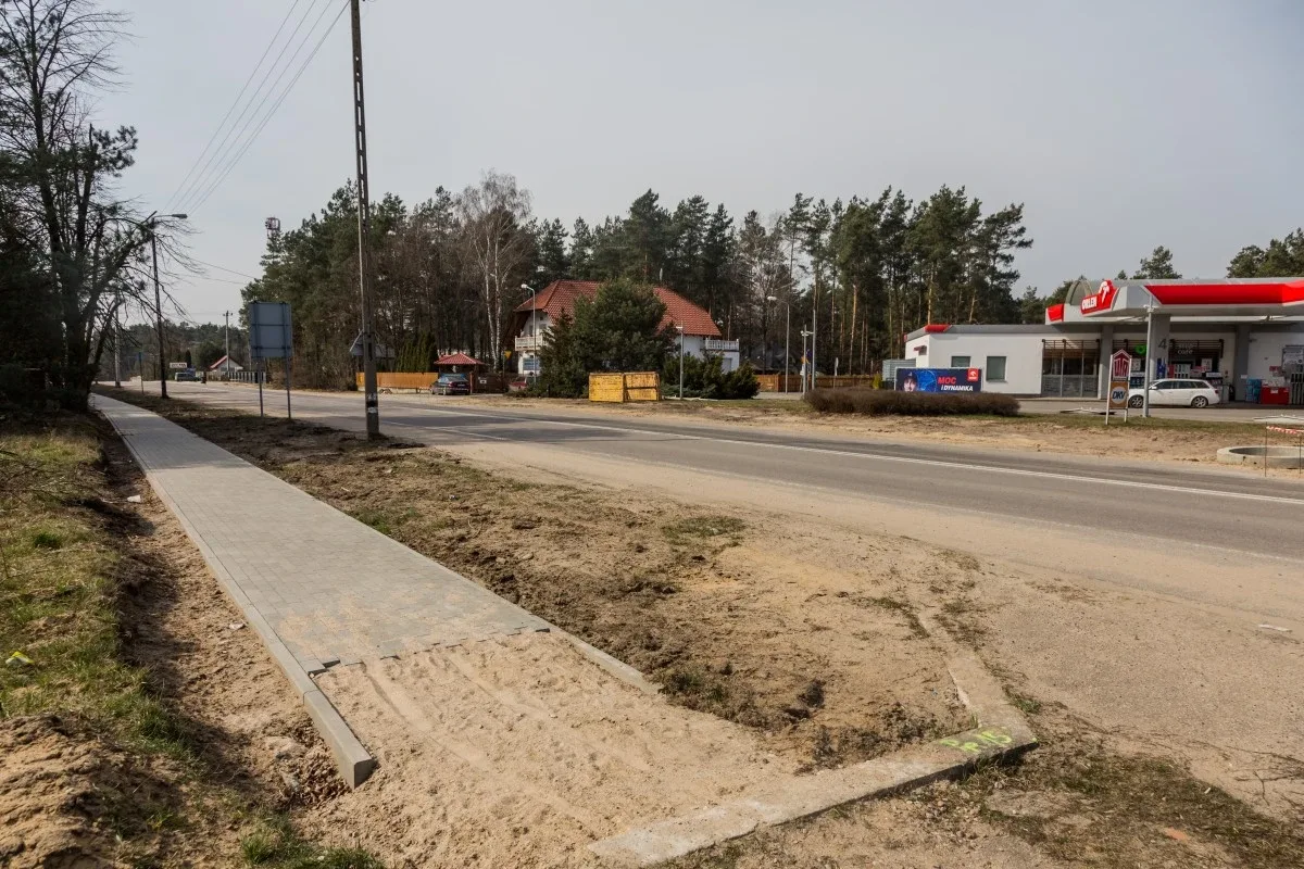 Budowa ciągów pieszo-rowerowych (zdjęcia)