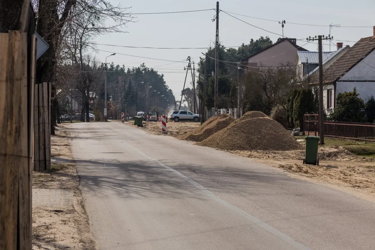 Budowa ciągów pieszo-rowerowych (zdjęcia)
