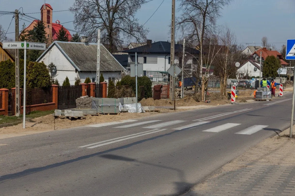 Budowa ciągów pieszo-rowerowych (zdjęcia)