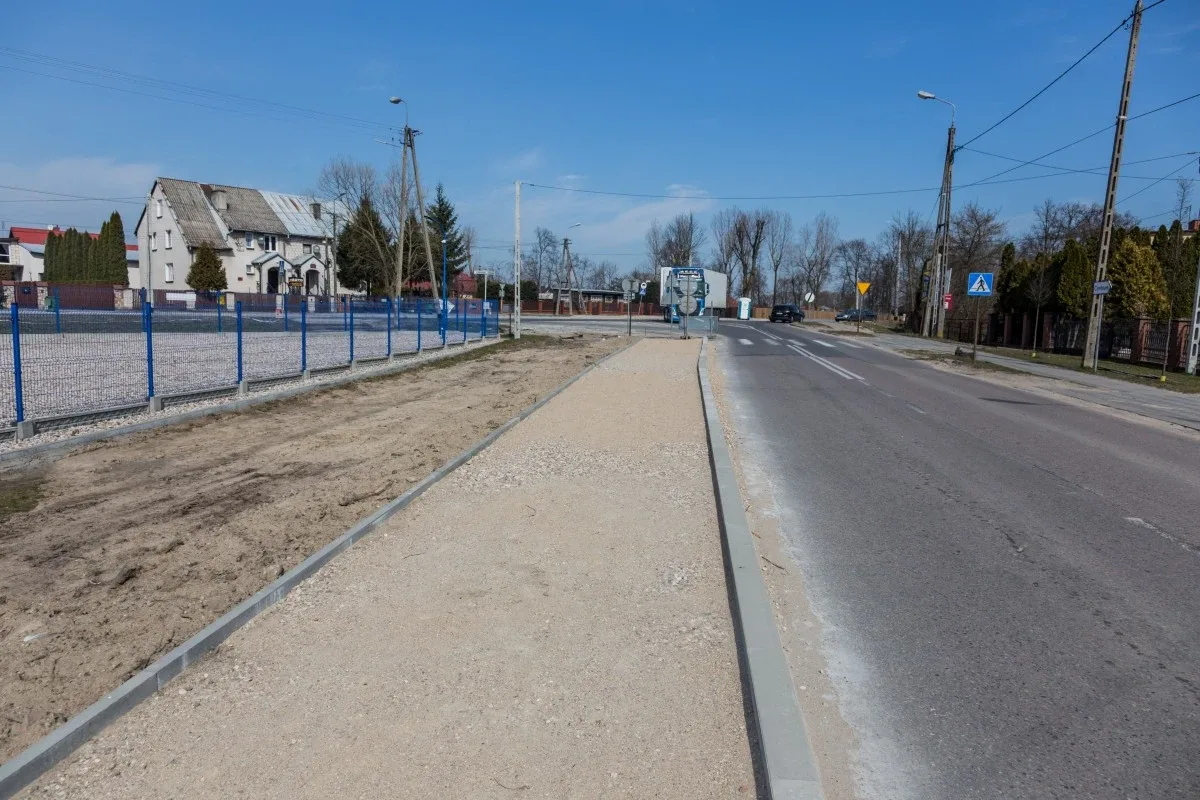 Budowa ciągów pieszo-rowerowych (zdjęcia)