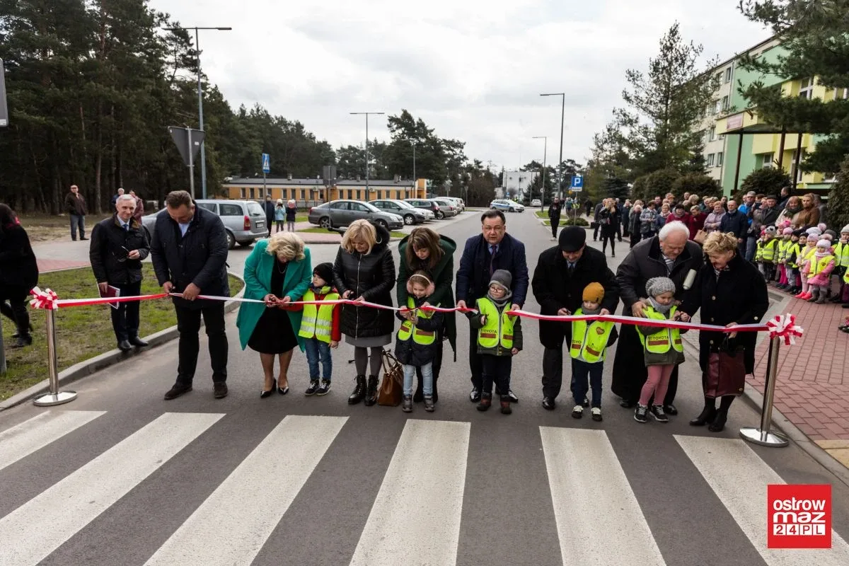 Oficjalne otwarcie ulicy Przedszkolnej w Małkini Górnej (zdjęcia, wideo)