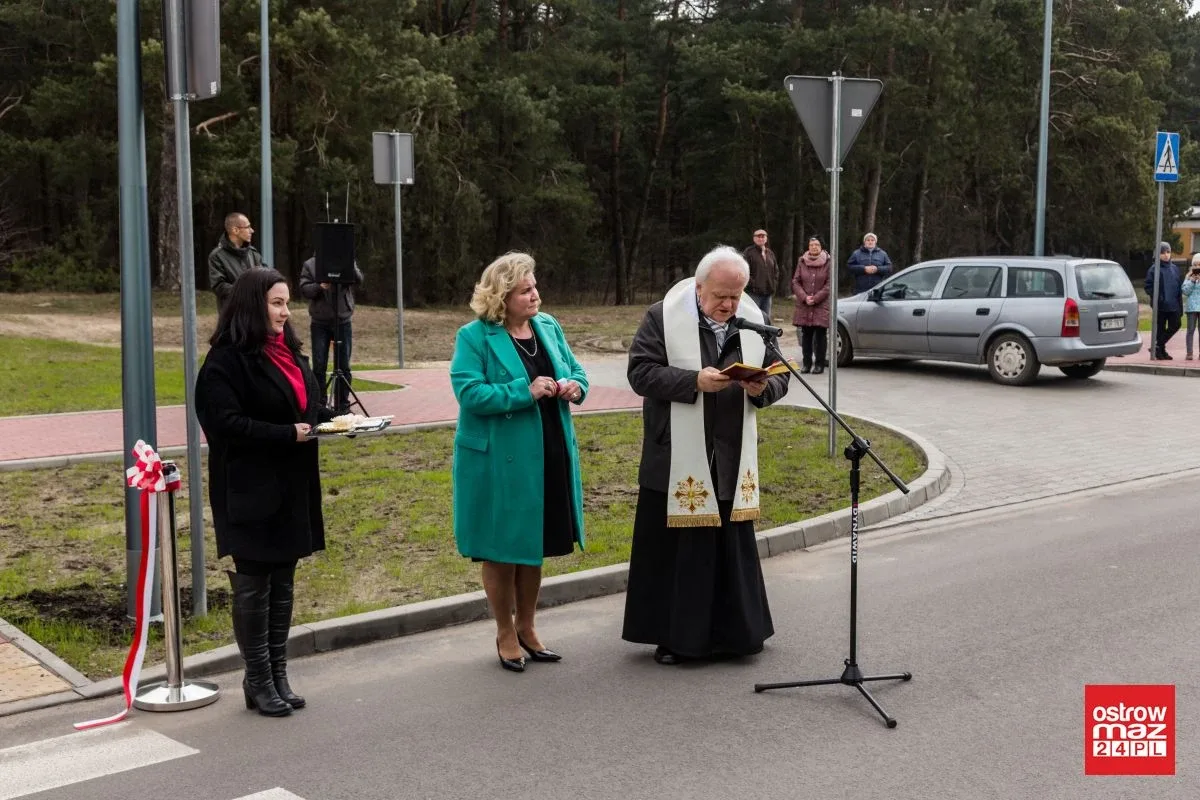 Oficjalne otwarcie ulicy Przedszkolnej w Małkini Górnej (zdjęcia, wideo)