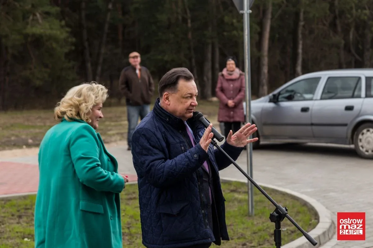 Oficjalne otwarcie ulicy Przedszkolnej w Małkini Górnej (zdjęcia, wideo)