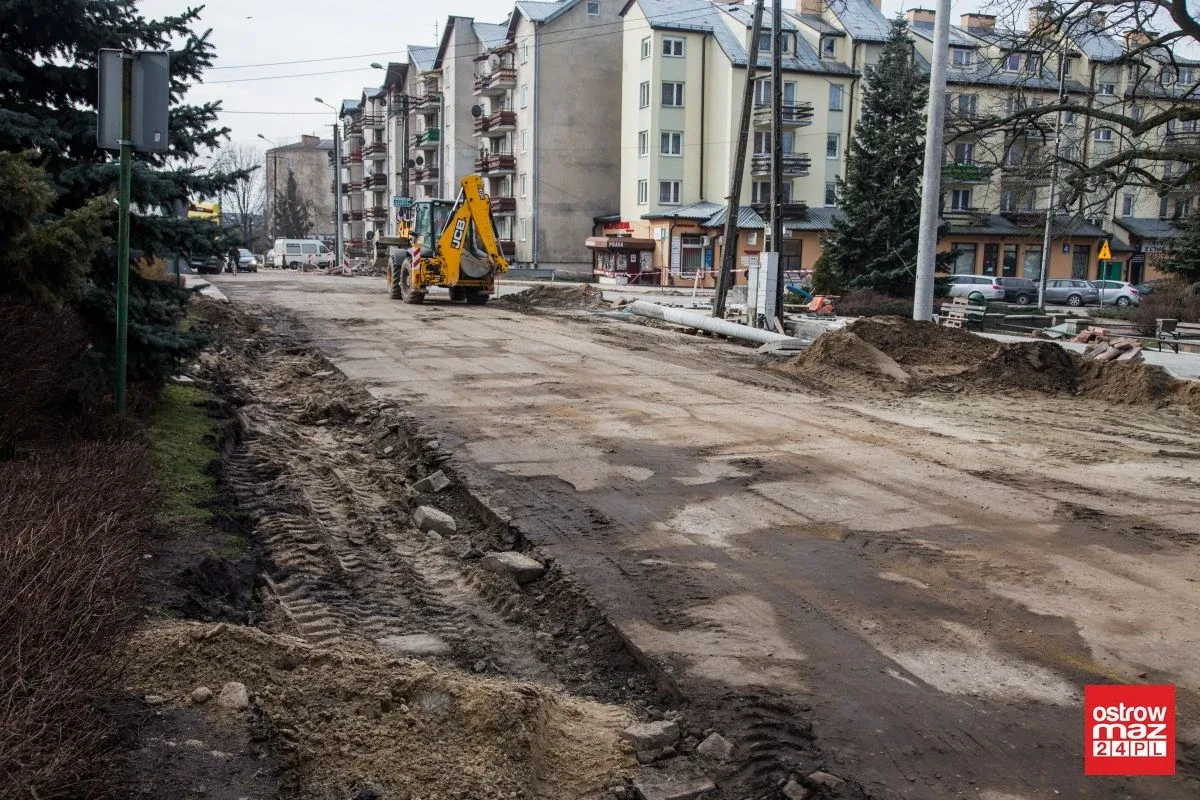 Trwa remont ulicy Kościuszki. Władze miasta proszą o wyrozumiałość (zdjęcia)