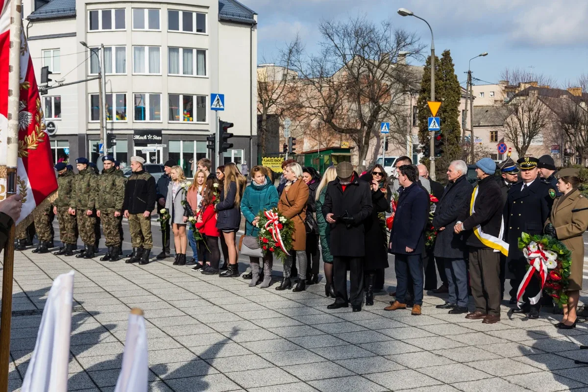 Upamiętnienie Żołnierzy Wyklętych w Ostrowi Mazowieckiej (zdjęcia, wideo)