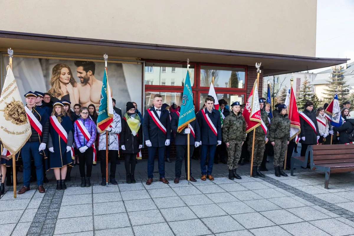 Upamiętnienie Żołnierzy Wyklętych w Ostrowi Mazowieckiej (zdjęcia, wideo)