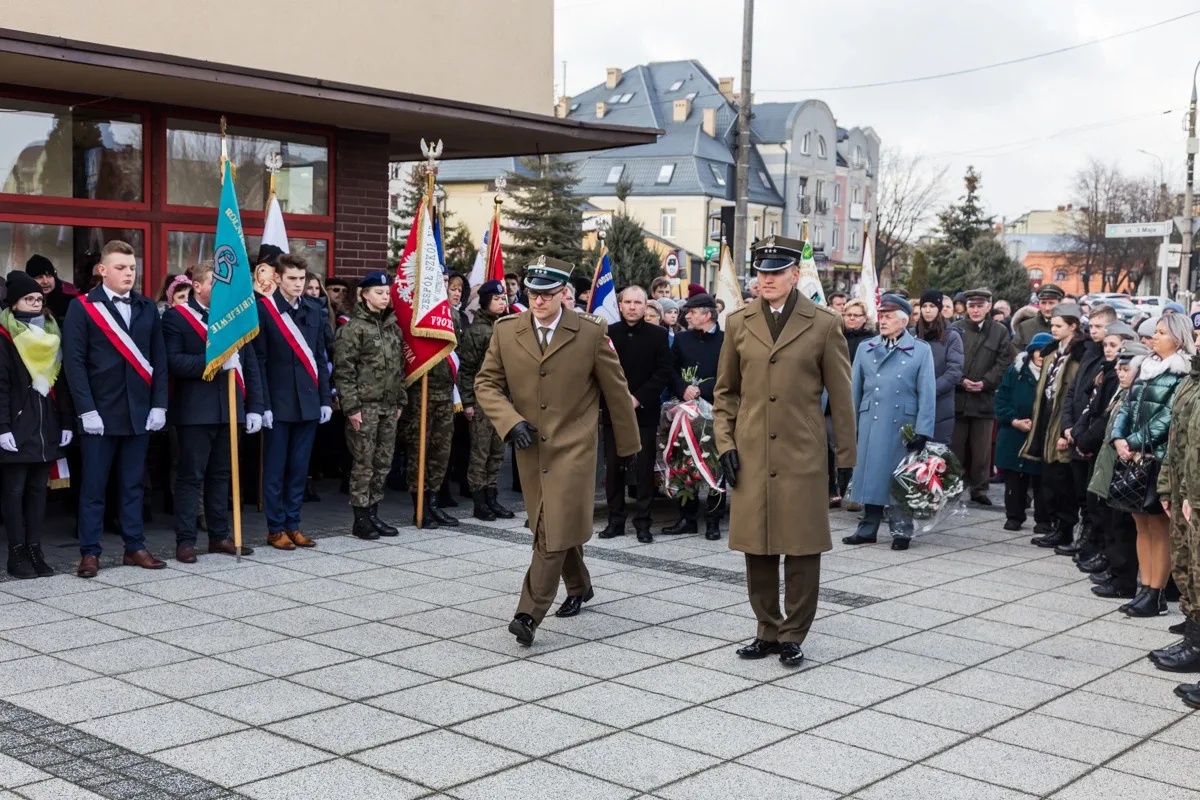 Upamiętnienie Żołnierzy Wyklętych w Ostrowi Mazowieckiej (zdjęcia, wideo)