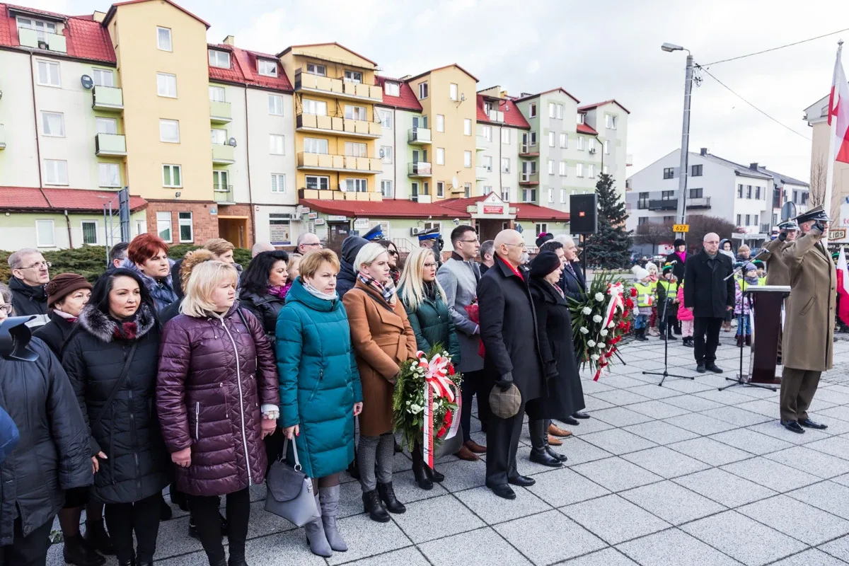 Upamiętnienie Żołnierzy Wyklętych w Ostrowi Mazowieckiej (zdjęcia, wideo)