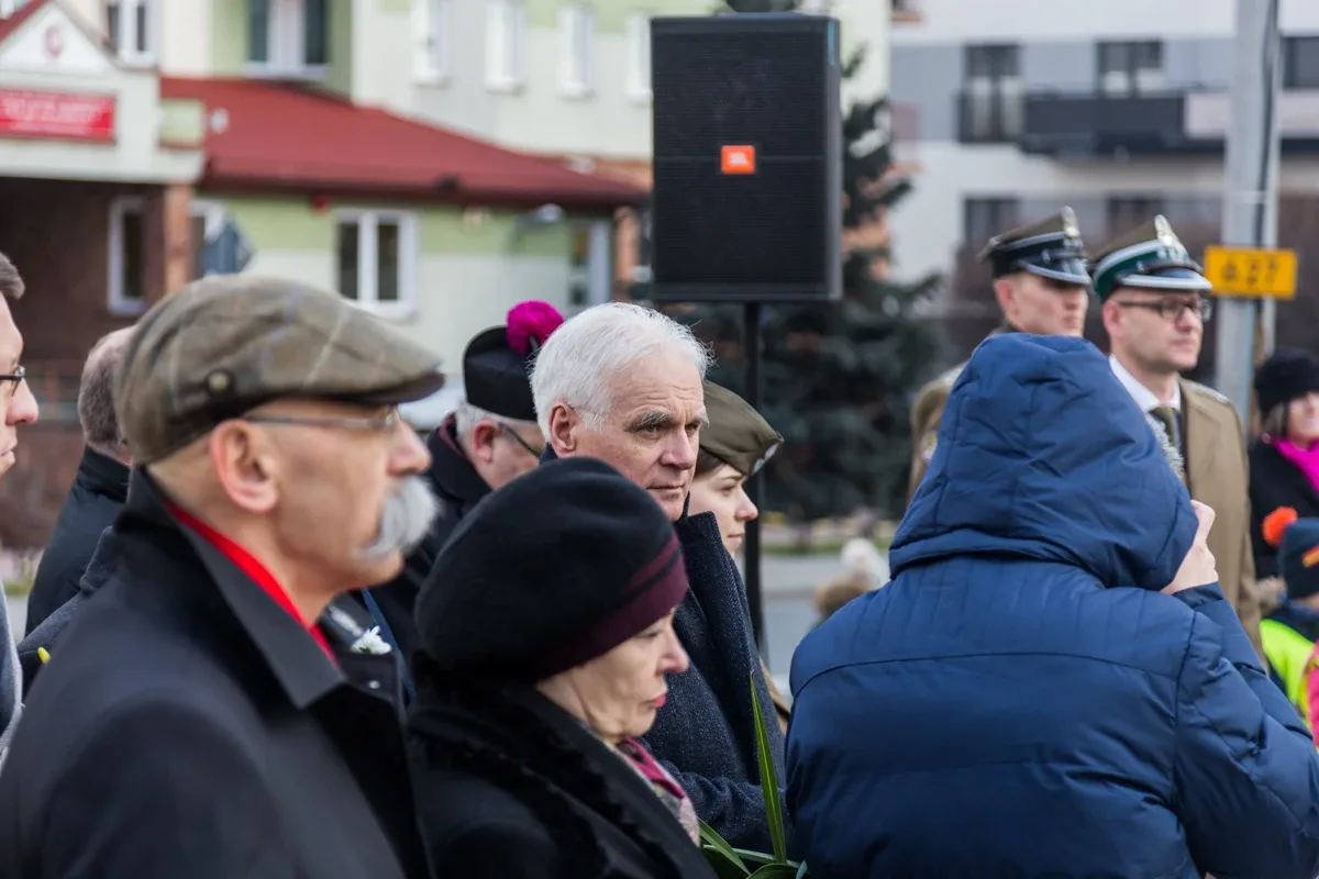 Upamiętnienie Żołnierzy Wyklętych w Ostrowi Mazowieckiej (zdjęcia, wideo)