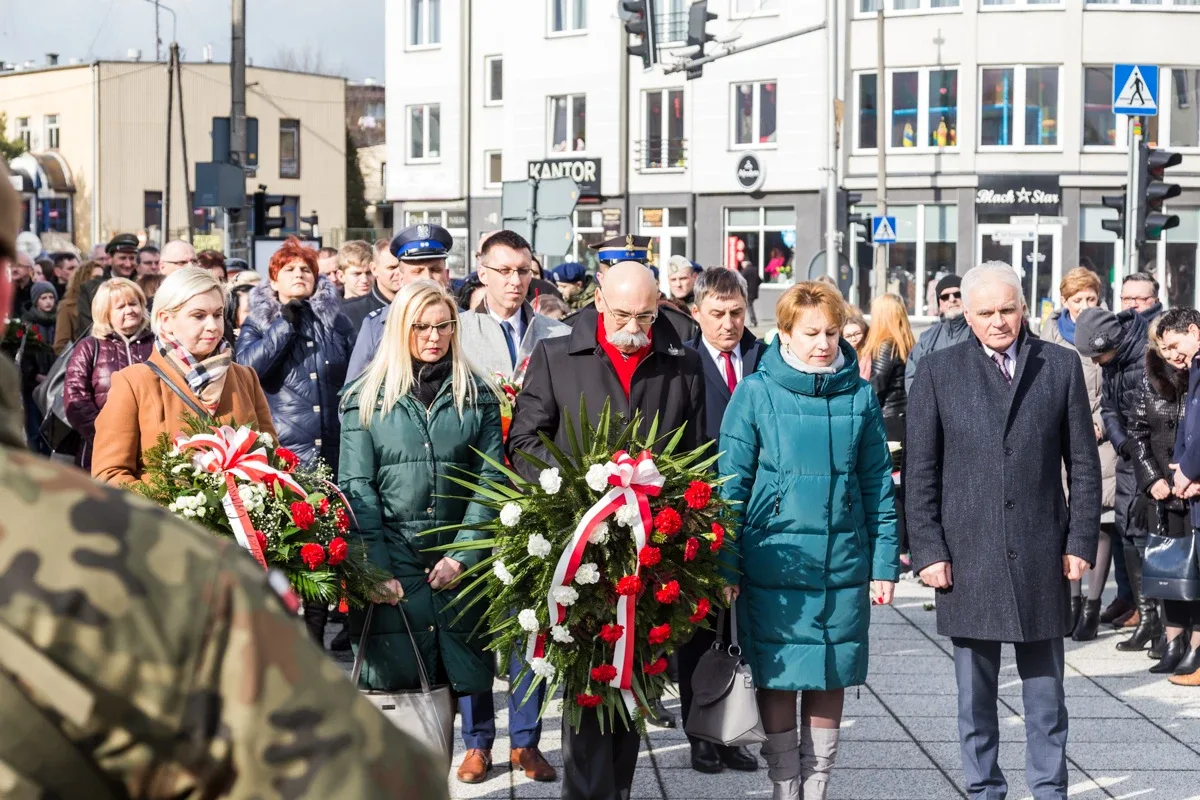 Upamiętnienie Żołnierzy Wyklętych w Ostrowi Mazowieckiej (zdjęcia, wideo)
