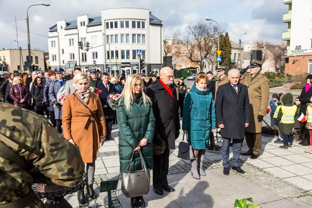Upamiętnienie Żołnierzy Wyklętych w Ostrowi Mazowieckiej (zdjęcia, wideo)