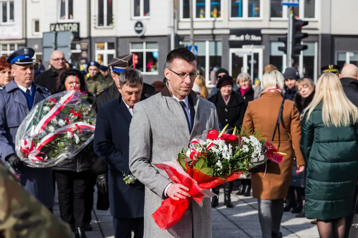 Upamiętnienie Żołnierzy Wyklętych w Ostrowi Mazowieckiej (zdjęcia, wideo)