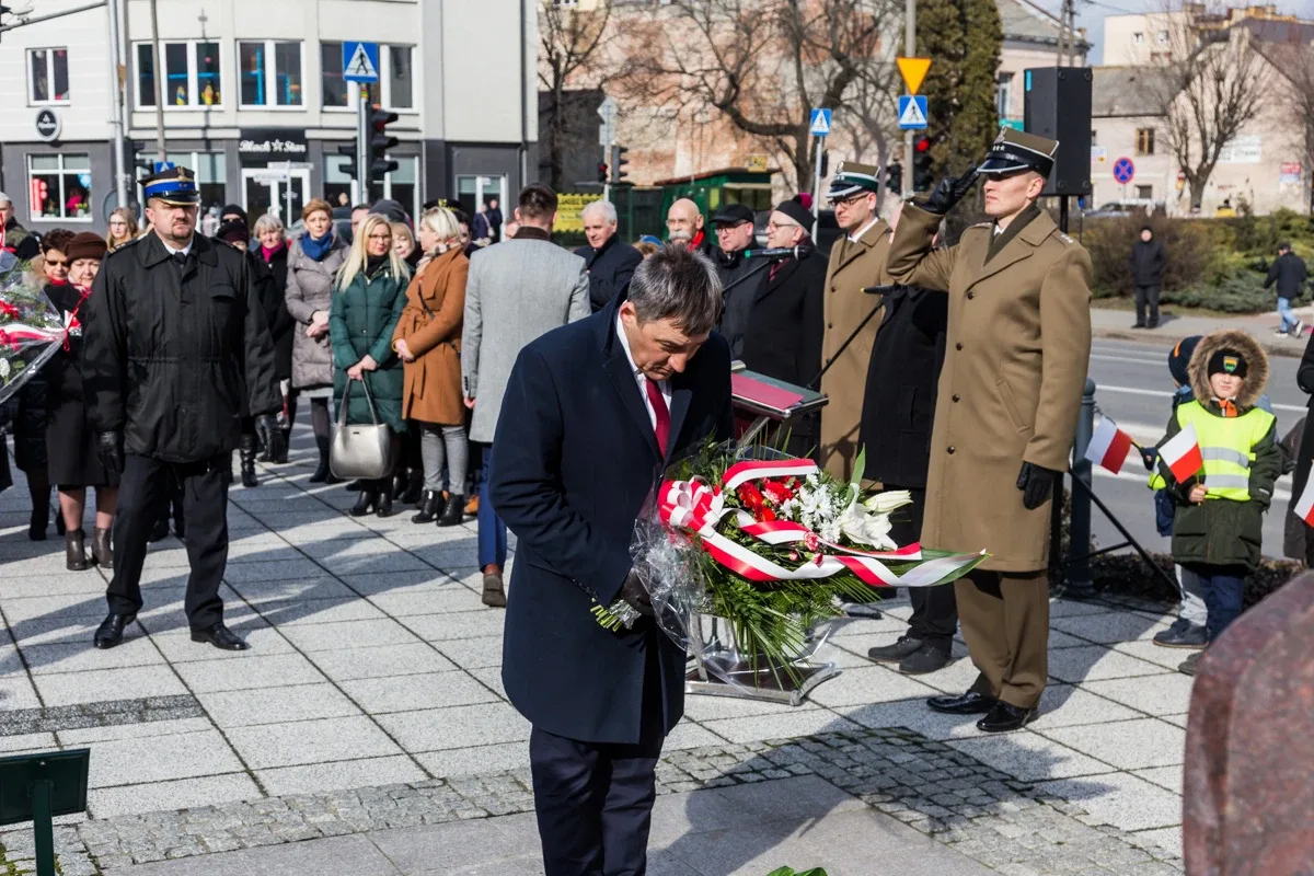 Upamiętnienie Żołnierzy Wyklętych w Ostrowi Mazowieckiej (zdjęcia, wideo)