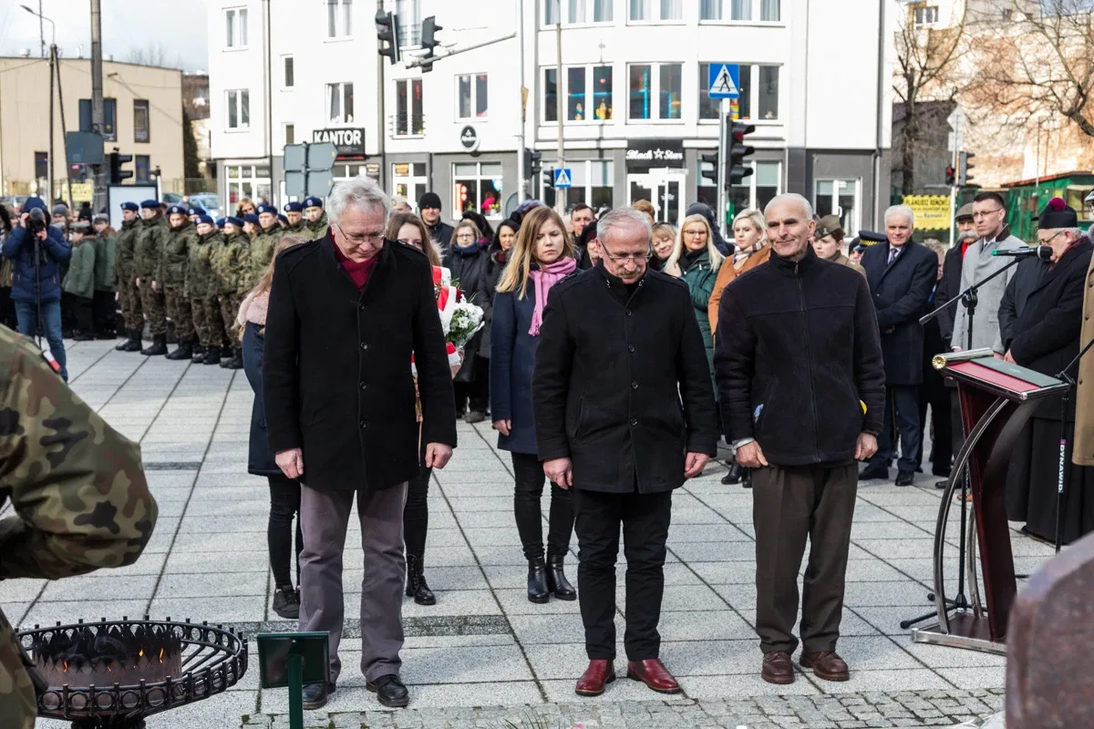 Upamiętnienie Żołnierzy Wyklętych w Ostrowi Mazowieckiej (zdjęcia, wideo)