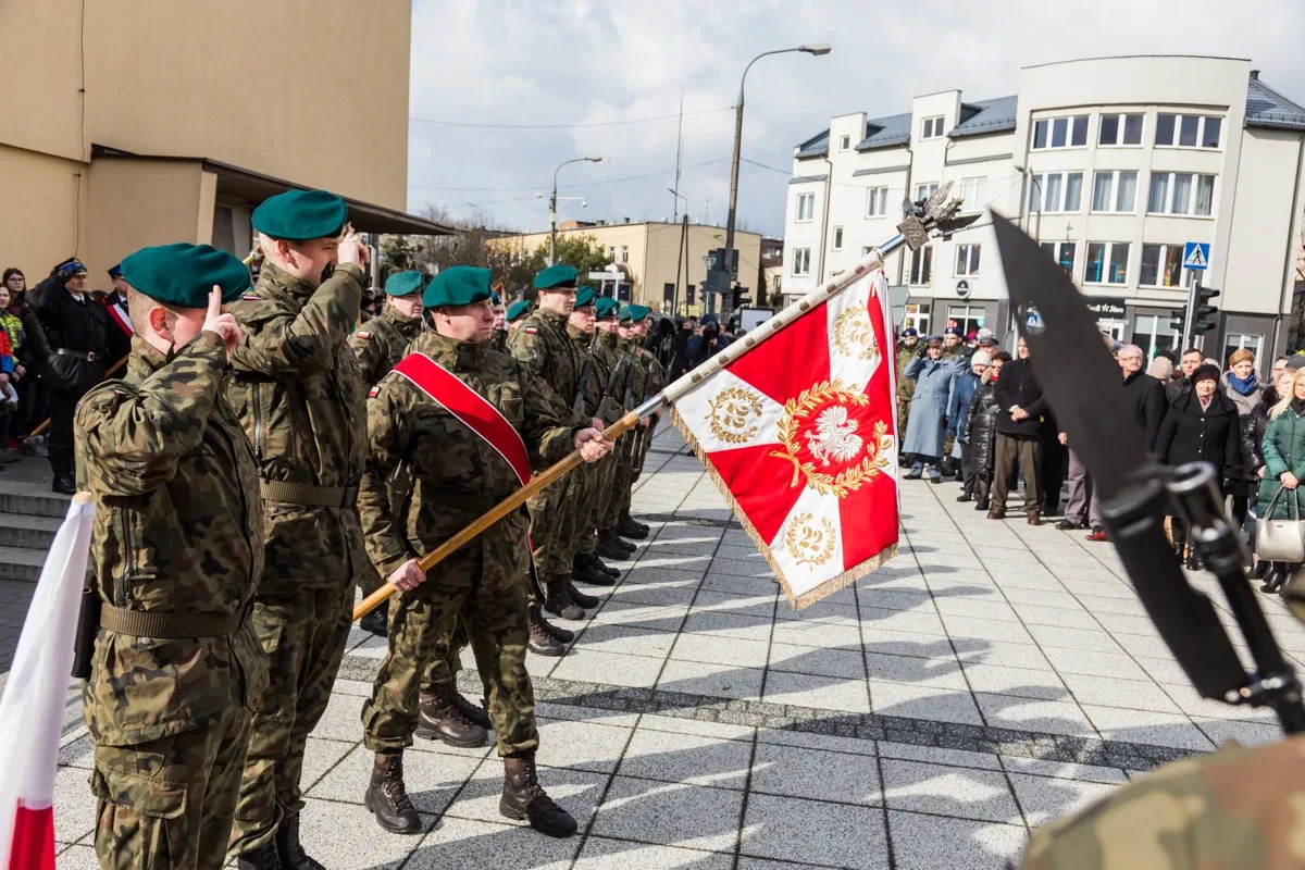 Upamiętnienie Żołnierzy Wyklętych w Ostrowi Mazowieckiej (zdjęcia, wideo)