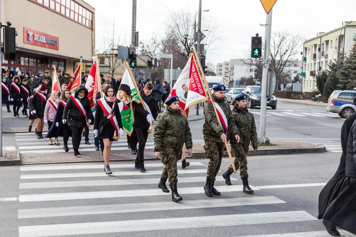 Upamiętnienie Żołnierzy Wyklętych w Ostrowi Mazowieckiej (zdjęcia, wideo)