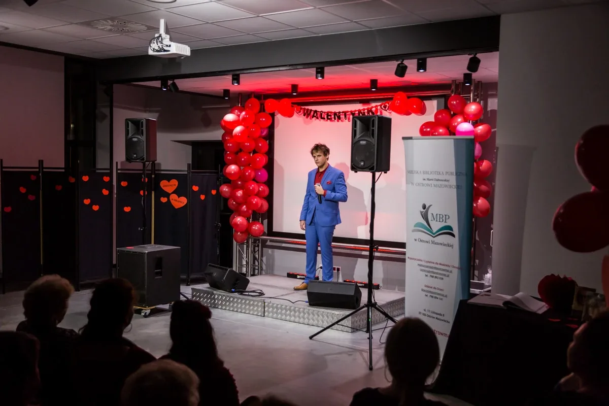 Koncert walentynkowy Mateusza Kawalca (zdjęcia, wideo)