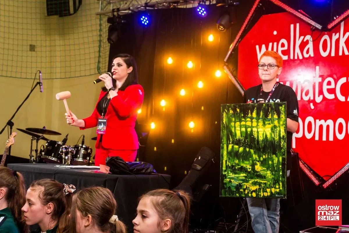 Ostrów Mazowiecka zebrała ponad 75 tys. zł podczas finału WOŚP! (zdjęcia, wideo)