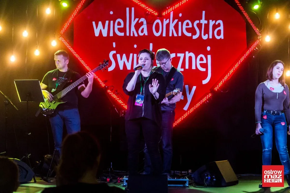 Ostrów Mazowiecka zebrała ponad 75 tys. zł podczas finału WOŚP! (zdjęcia, wideo)