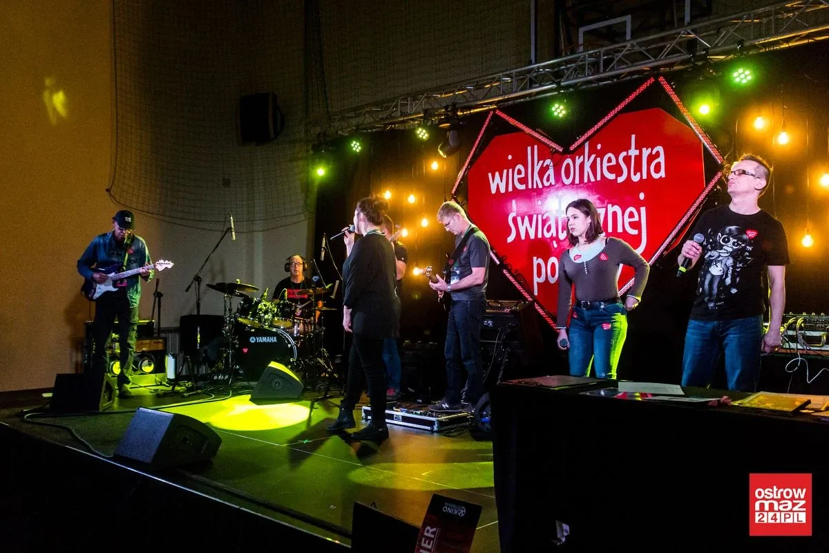 Ostrów Mazowiecka zebrała ponad 75 tys. zł podczas finału WOŚP! (zdjęcia, wideo)