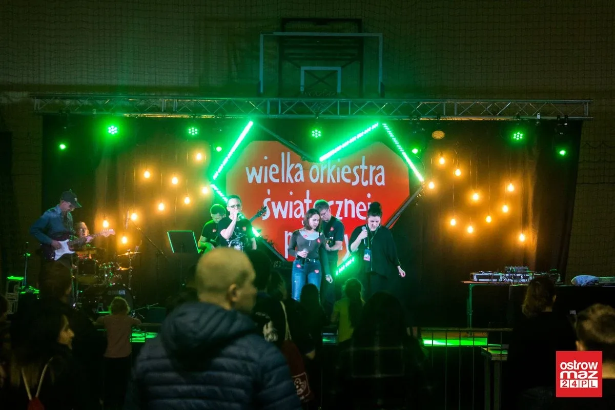 Ostrów Mazowiecka zebrała ponad 75 tys. zł podczas finału WOŚP! (zdjęcia, wideo)