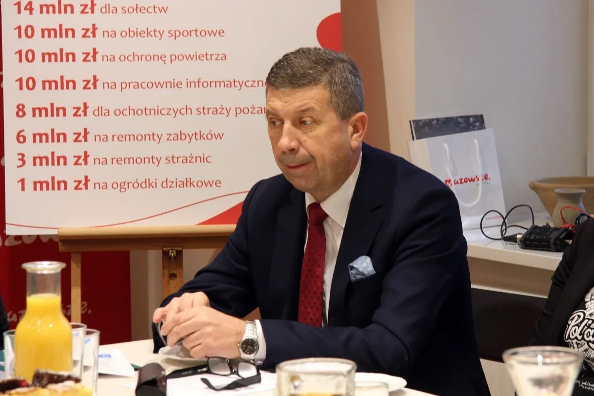 O rekordowym budżecie Mazowsza w subregionie ostrołęckim podczas spotkania z mediami (zdjęcia, wideo)