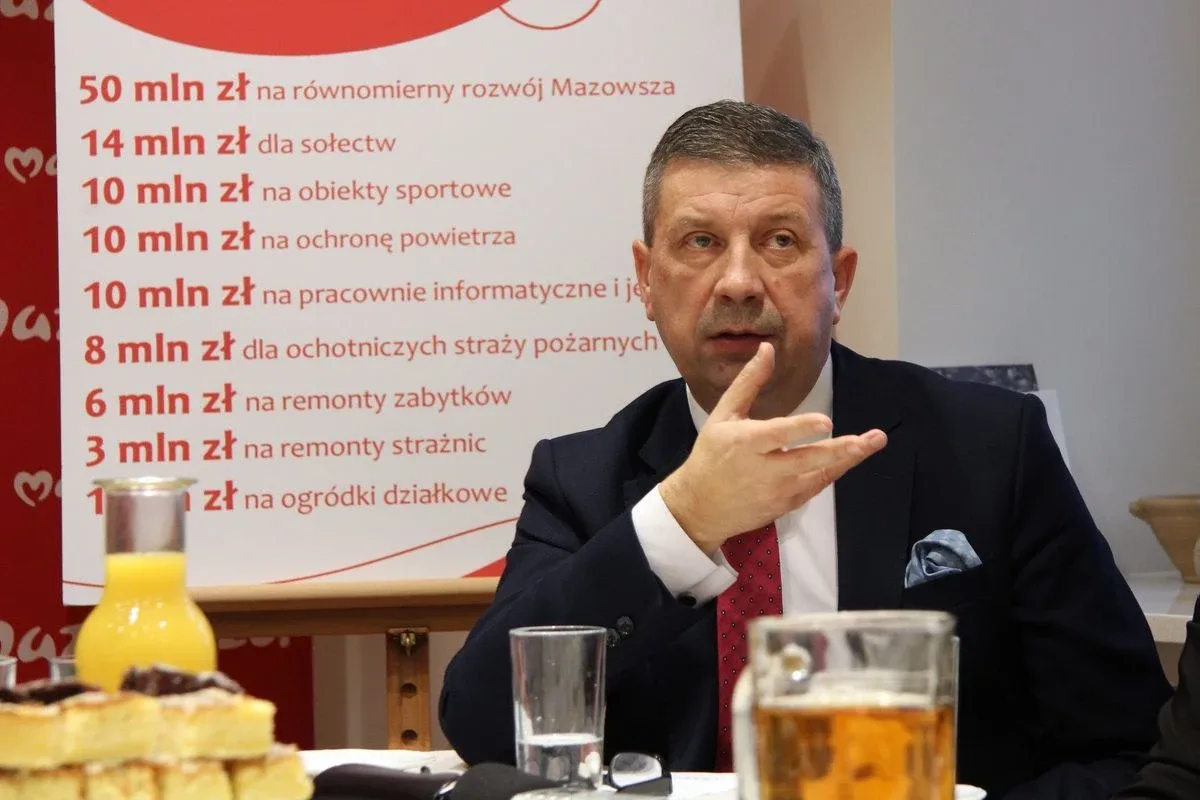 O rekordowym budżecie Mazowsza w subregionie ostrołęckim podczas spotkania z mediami (zdjęcia, wideo)