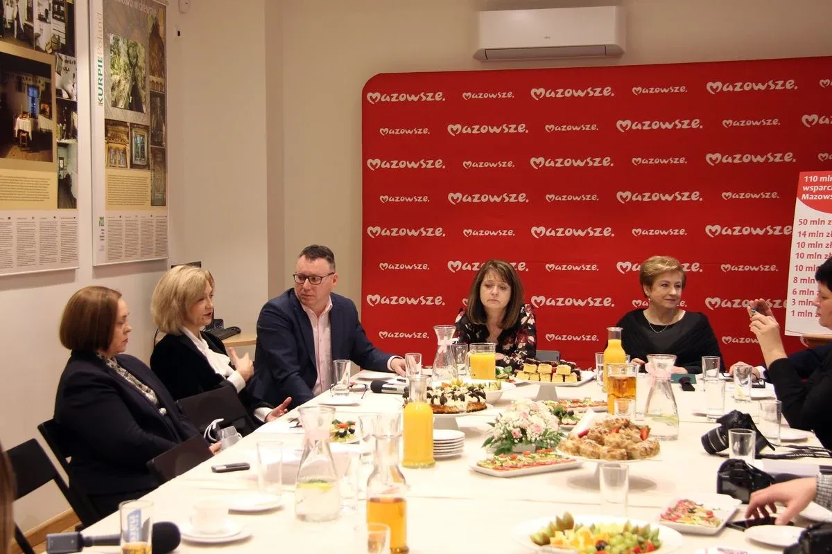 O rekordowym budżecie Mazowsza w subregionie ostrołęckim podczas spotkania z mediami (zdjęcia, wideo)