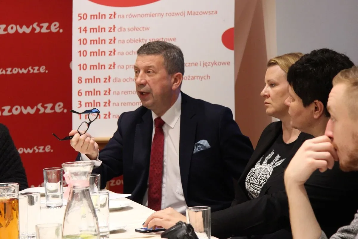 O rekordowym budżecie Mazowsza w subregionie ostrołęckim podczas spotkania z mediami (zdjęcia, wideo)
